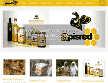 Tablet Screenshot of apiculturaencolombia.com
